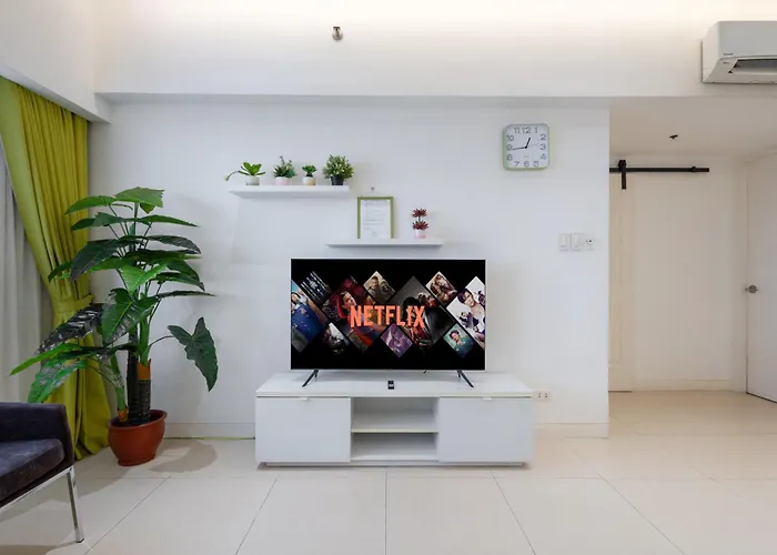 New 2br Of 86sqm With Parking & Netflix In Bgc Apartment Manila